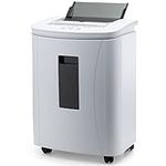 iOCHOW Auto Feed Paper Shredder: 150-Sheet Micro Cut Security Level P-4 Shreds Document & Credit Card Quiet Commercial Heavy Duty Shredder Continuous Running Time 30 Minutes with 25L Pull-out Bin