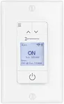 Ascend Smart Wi-Fi 15 Amp 7-Day Indoor Programmable In-Wall Timer, Works with Alexa, Auto Dst & Astro On/Off, White