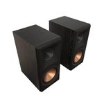 Klipsch Reference Premiere RP-600M II Bookshelf Speaker Pair with All-New Larger 90° x 90° Hybrid Tractrix Horn, 6.5” Cerametallic Woofers for Dynamic Home Theater Sound in Ebony