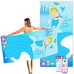 Disney Cinderella Beach Towel Set -