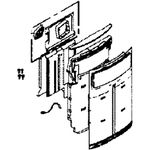 Samsung DA97-16028B Refrigerator Fresh Food Evaporator Cover