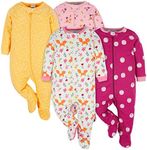 Onesies Brand Baby Girl's 4-Pack Sl