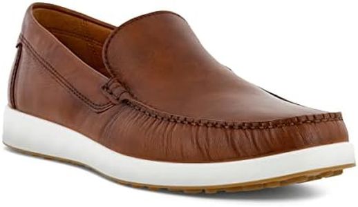 ECCO Men's S Lite Moc Classic Driving Style Loafer, Cognac, 8-8.5