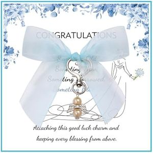 Nymerianoble Something Blue Before I Do Bridal Shower Decorations Bride Accessories Wedding Gift to Bride from Bridesmaid Bridal Jewelry