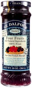 St Dalfour Four Fruits Fruit Spread 284 g