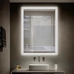 LED Bathroom Mirror with Lights 28x