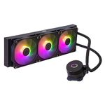 Cooler Master ML360L Core ARGB CPU Liquid Cooler - Black | Support Intel & AMD Processor - LGA1700, LGA1200, LGA1151, AM5, AM4 | Gen S Dual Chamber Pump | 360mm AIO | New Pressure Optimised Fans