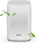 Senelux Dehumidifier 2000ml, Electric Dehumidifier, with Easy Clean Filter and Auto-off, Ultra Quiet Air Cleaner For Home Small Dehumidifier Air Purifier Moisture Absorber Air Dryer, Bedroom,Closet