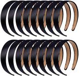 anezus 16 Pcs Satin Headbands Bulk 