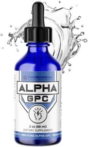 Liquid Alpha GPC - Bioavailable Choline Supplement - 99% Pure L-Alpha-GPC - 300mg - 2oz - 30 Day Supply - Non-GMO - Brain Boosting Nootropic - Supports Concentration, Focus, Memory, Mood and Sharpness