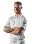 Gunn & Moore Mens Maestro Cricket Shirt, White, Medium Adult - Chest 38-40 Ins EU