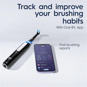 Oral-B iO4 Electric Toothbrush – Black Rechargeable