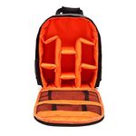 Docooler Camera Bag Camera Backpack Long Lens Camera Bag Camera Bag Pack Waterproof Shockproof Camping Bag Small Dslr Camera Bag Travel Rucksack Camera Bag For Women Boy Canon Dslr Sony- Orange