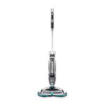 Bissell 18V Cordless Spinwave Hard Floor Mop 2315B - quiet operation for upto 20 minutes - includes set of soft and scrub pads each with on demand spray - for sealed hard floor surfaces, Grey and Blue