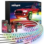 Nilight 6Pcs Car Underglow Neon Acc