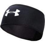 Under Armour UA20880-00001-OSFM Football Headband Skull Wrap Solid Black OSFM