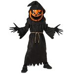 Morph, Evil Pumpkin Costume Boys Scary Halloween Costumes For Boys, Scary Pumpkin Costume Kids, Grim Reaper Costume Kids 10-12 Years