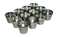 Plant Theatre The Zinc Pot Set - 12 Pots