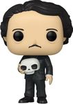 Pop! Edgar Allan Poe 21 Edgar Allan Poe with Skull Glow in the Dark