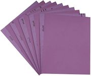 Sandpaper 400 Grit,Wet Dry Sanding Sheets,High Performance White Fused Alumina Abrasive Sand Paper for Wood Furniture Finishing,Metal Grinding,Automotive Polishing,9 x 11 Inch,Purple,10-Pack