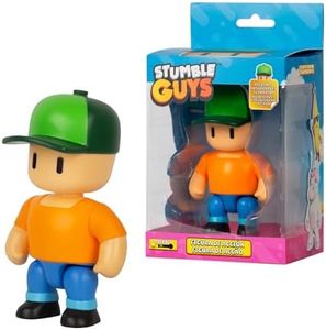 Bizak Stumble Guys Mr Stamble de 11 cm, Figura de Acción articulada de colección licencia oficial del videojuego de derribos, coleccionistas, adultos fans y niños o niñas desde 8 años (64116012)