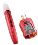 Gardner Bender GTK-2 Safety Kit, GVD-3504 Non-Contact Voltage Tester and GFI-3501 GFI Tester, 2-Piece