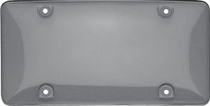 Cruiser Accessories 73200 Tuf Bubble Shield License Plate Frame, Smoke,1 frame