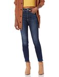 Lucky Brand Women's High Rise Curvy Skinny Jean, Eagle Peak, 27W x 27L