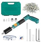 Nail Gun with 110 Round Nails,Concr