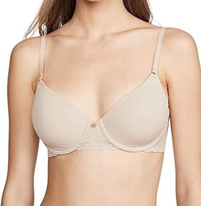 Natori Women's Bliss Perfection Contour Underwire Bra, Cafe, 32D