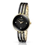 Sekonda Women's Quartz Watch with Black Dial Analogue Display and Multi-Colour Bracelet 2109.27