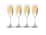 Ash & Roh® Stylish Wine Glass,Compatible as Champagne Glass with Stem Stylish and Unique Wine Glass, Long Champ 170 ML (4 Pack)