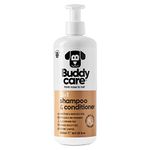 Buddycare 2in1 Dog Shampoo & Conditioner Coconut Scented | With Aloe Vera and Pro Vitamin B5 (500ml)