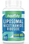 Aquifoly 2000 MG Complex Liposomal Nicotinamide Riboside Supplement,Maximum Absorption,Superior to NMN NAD,with TMG and Pterostilbene for Boosting NAD+,Cellular Energy,Healthy Aging,60 Softgels,1