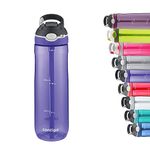 Contigo Ashland Tritan Water Bottle With Straw I One-Handed Operation, Leakproof, BPA Free Bottle with Autospout Technology, 720 ml
