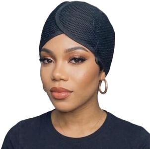Donna Deluxe Foam Mesh Wrap, Black, Olive Oil + Vitamin E Treated