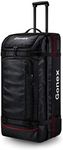Gonex Wheeled Duffel Bag 100L Water-Repellent Rolling Luggage with Wheels Travel Holdall Bag Unisex 33 inch, Black