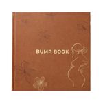GLOMAMA Bump Book - Pregnancy Journal for Expecting Moms | Newborn Memory Diary & Milestone Scrapbook | Maternity Planner & Baby Record/Journey | Essentials Items for First Time Pregnant Mother