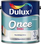 Dulux Once Gloss 2.5L Pure Brilliant White (546958)