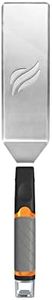 Blackstone 5195 Premium Signature Series Griddle Spatula Perfect Heavy-Duty Stainless Steel, Non-Slip Ergonomic Rubber Handle, Heat Resistant, Easy to Clean, with Built in Bottle Opener