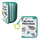 Baby Photo Album Soft Cloth Baby Photo Album Unisex Infant Photo Book Cute Photo Album Baby's Girl's My First Family Album Personalized Photo Album First Photo Album Gift