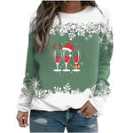 AMhomely Merry Christmas Bitches Sweatshirt Off Shoulder Christmas Sweatshirt Bitchs Sweater Ugly Xmas Bitches Sweatshirt 5URJ356