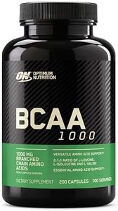 Optimum Nutrition BCAA Capsules, 1g, 200 Count