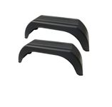 leisure MART A pair 8 inch plastic trailer mudguards Pt no. LMX1655 Please see description