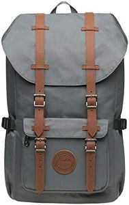 KAUKKO Urban Backpack for Men and Women for City Trips, School and Work for 15 Inch Notebook, Grau Jnl-ep5-11-09, Einheitsgröße, Casual