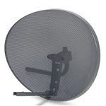 SSL Satellite Dish Without LNB for Sky/Sky Q HD/Freesat 4K/HD/SD 60x80cm (Zone 2) Weatherproof Outdoor Aerial Antenna