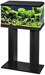 Ciano Aquarium Fish Tank with Stand/Filter/LED Lighting 60cm 2ft 58L (Black)