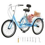 VEVOR Adult Tricycles Bike, 26 Inch