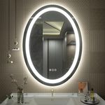 SMIROR Oval LED Bathroom Mirror 24x