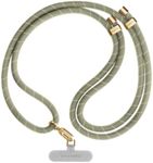 CASETiFY 8mm Rope Phone Strap with Card - Khaki